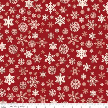 Riley Blake - Christmas Delivery - C7333-Red - Old Country Store Fabrics